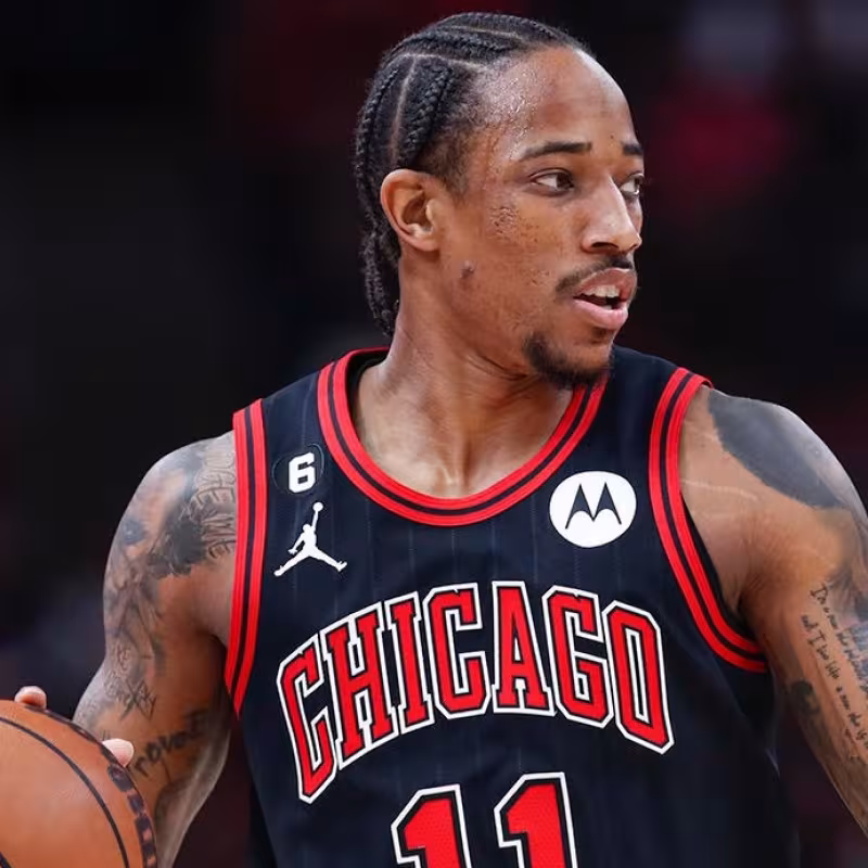 DeMar DeRozan, jugador de Chicago Bulls.