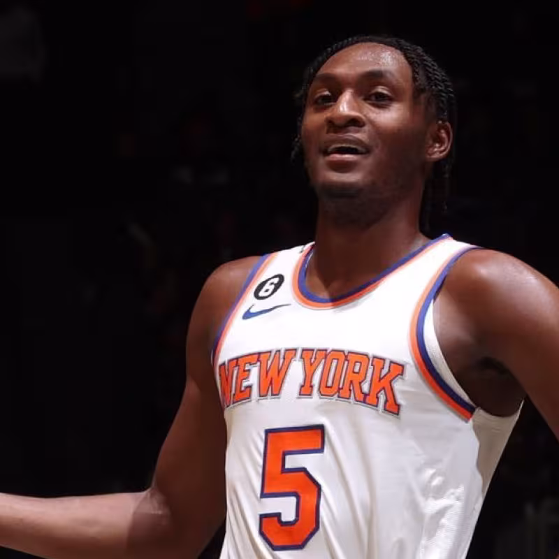 Immanuel Quickley, jugador de New York Knicks.