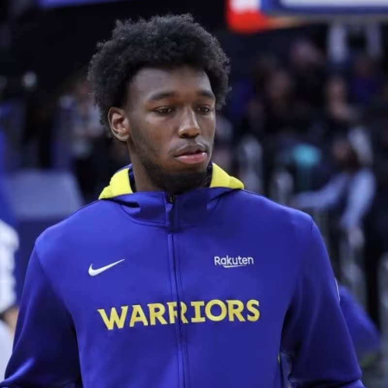 James Wiseman, jugador de Golden State Warriors.