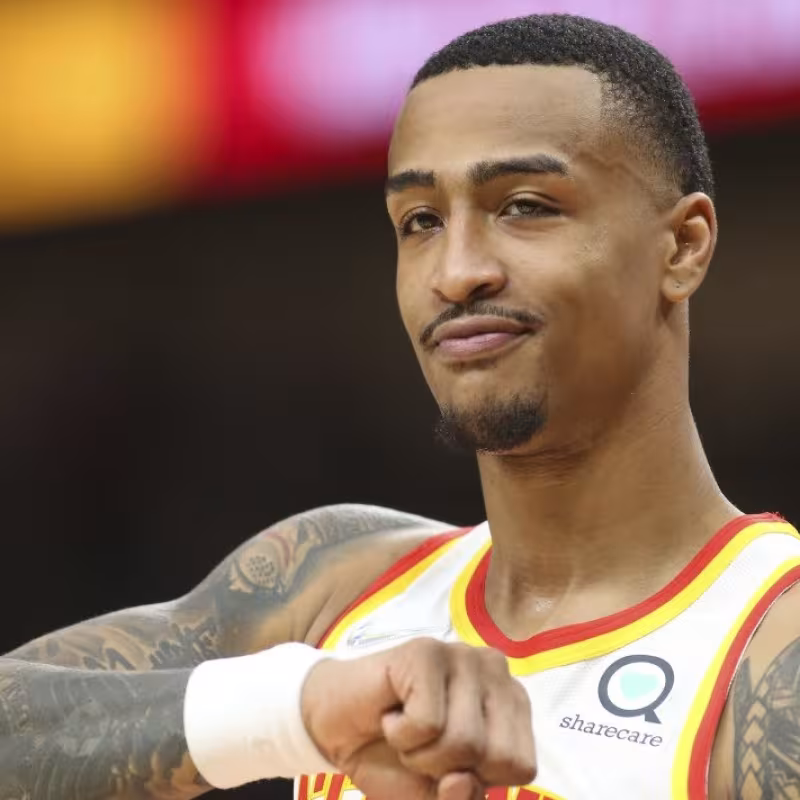 John Collins, jugador de Atlanta Hawks.