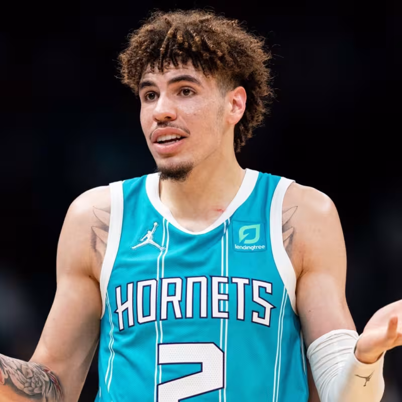LaMelo Ball, jugador de Charlotte Hornets.