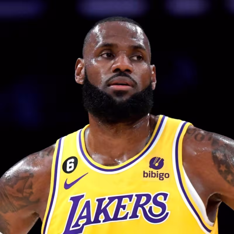 LeBron James, estrella de Los Angeles Lakers.