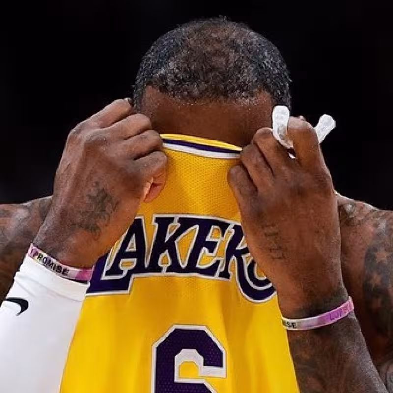 LeBron James, estrella de Los Angeles Lakers.