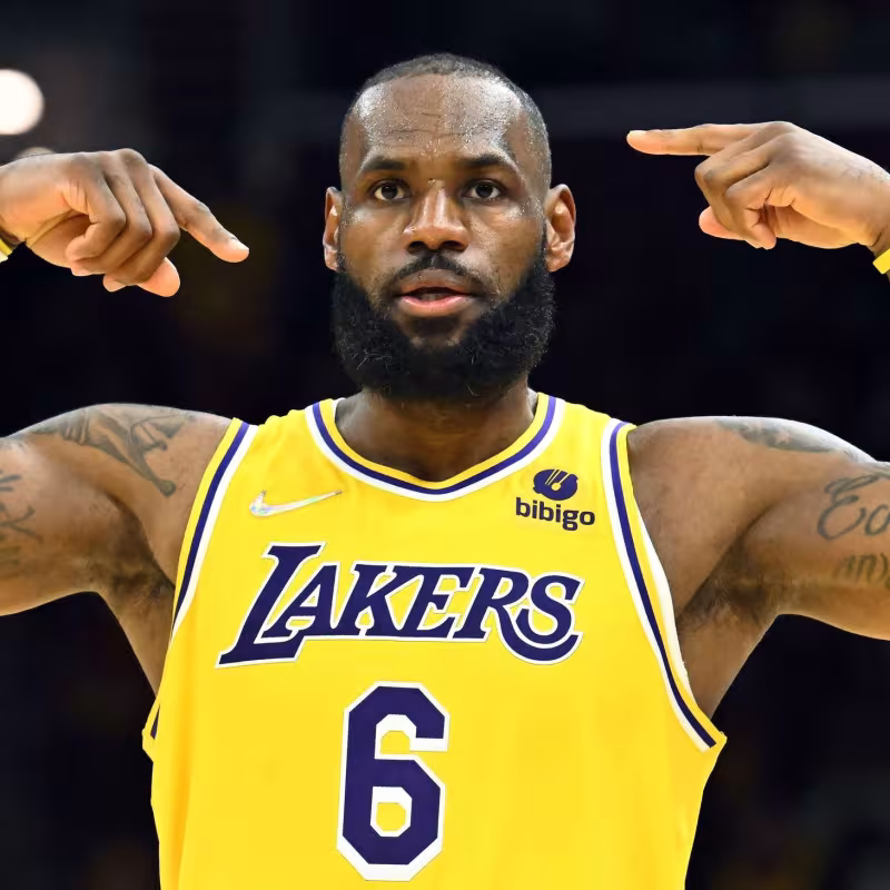 LeBron James, estrella de Los Angeles Lakers.