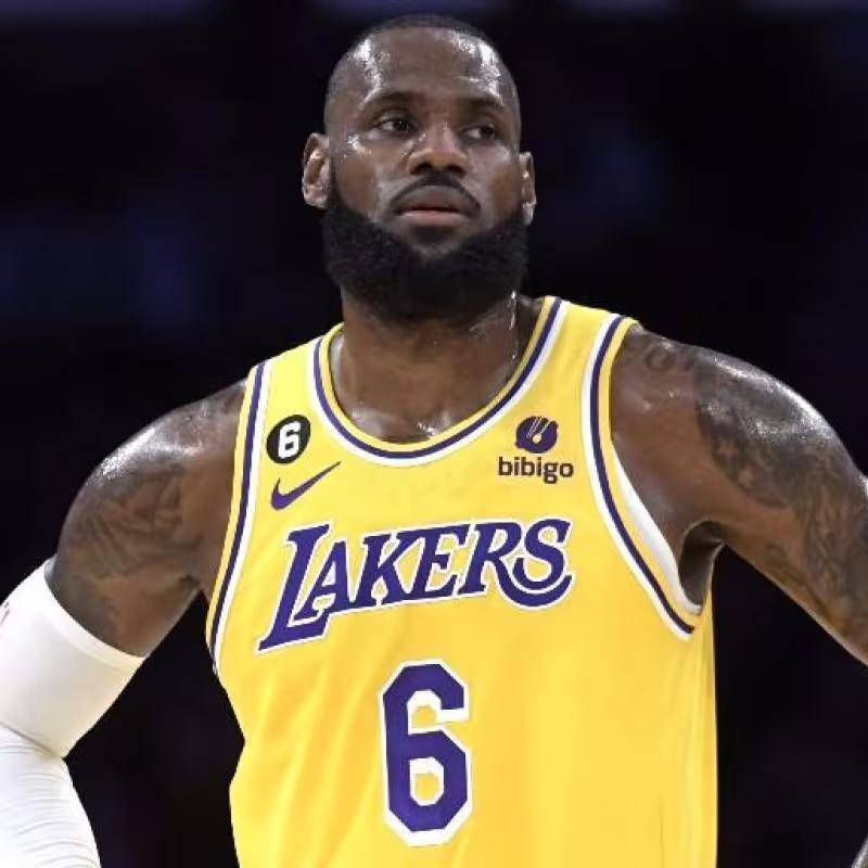 LeBron James, estrella de Los Angeles Lakers.
