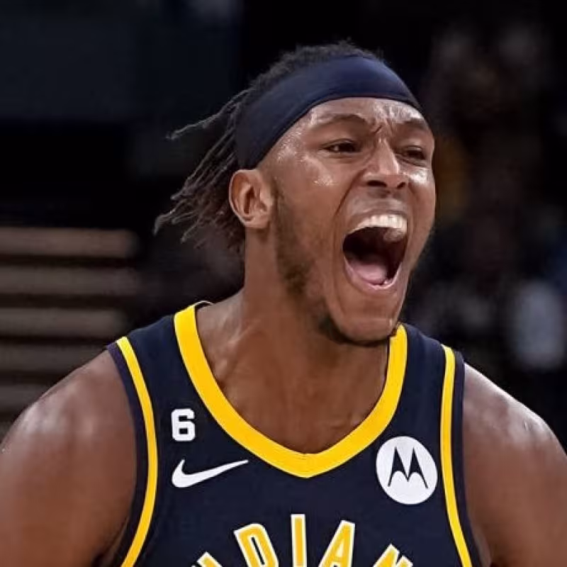 Myles Turner, jugador de Indiana Pacers.
