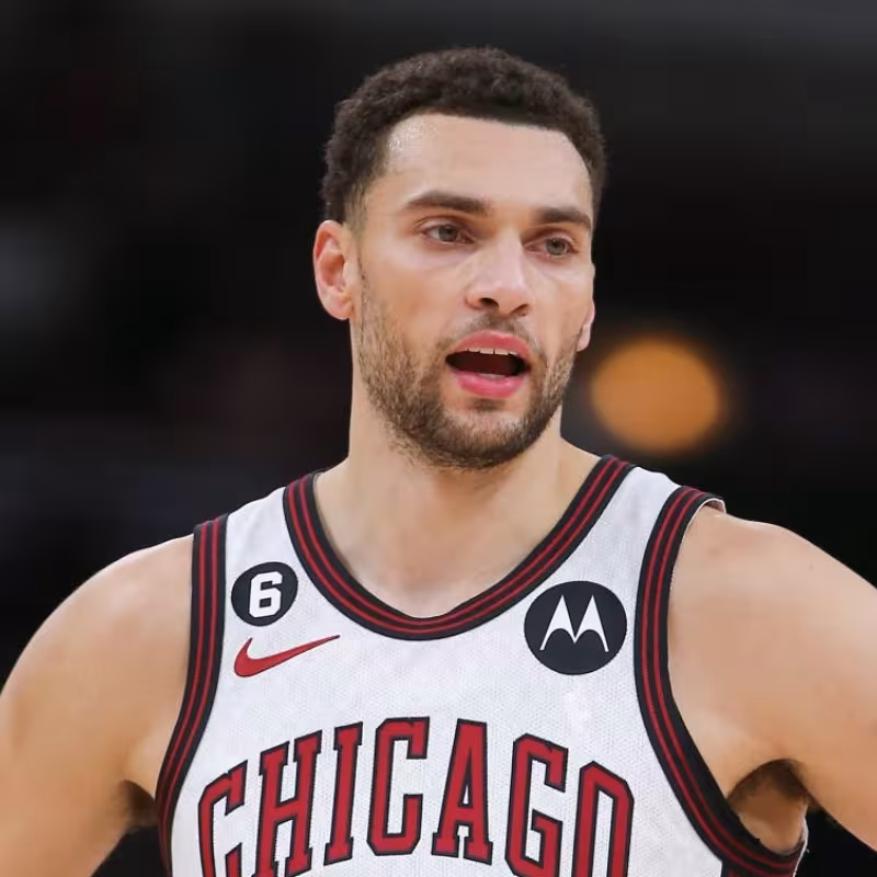 Zach LaVine, jugador de Chicago Bulls.