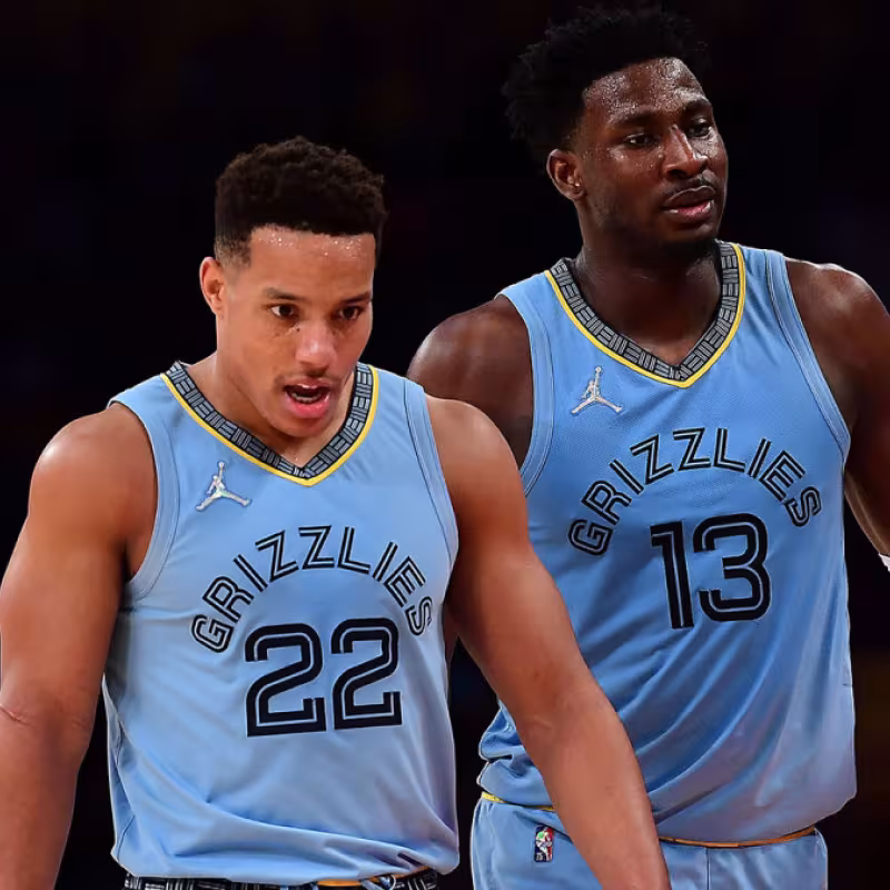 Desmond Bane y Jaren Jackson Jr.
