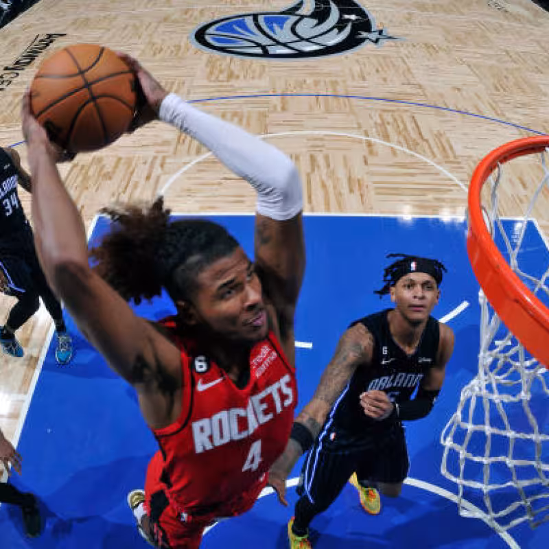Jalen Green, 30 puntos menor de 21 años. Foto: gettyimages