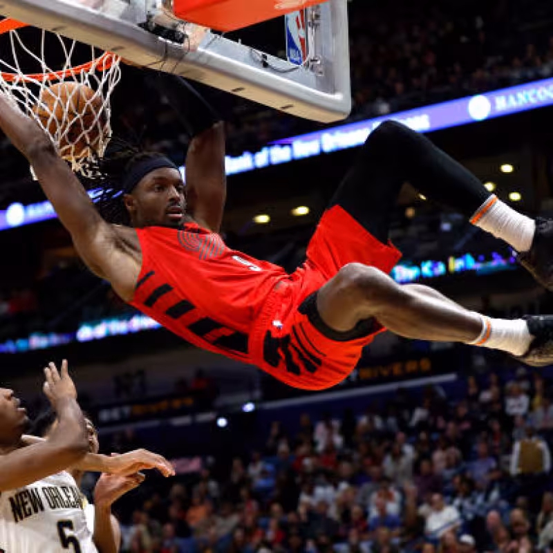 Jerami Grant, jugadón en Blazers. Foto: gettyimages