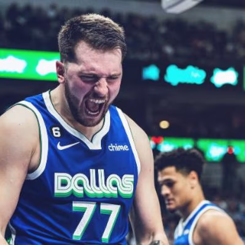 Luka Doncic, jugador de Dallas Mavericks. 