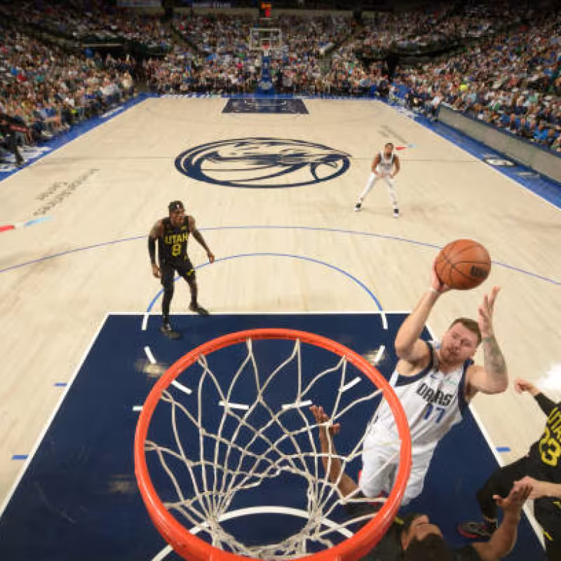 Luka Doncic, favorito al anillo con Dallas Mavericks. Foto: gettyimages