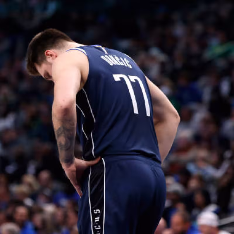 Luka Doncic, robo a los Mavs. Foto: gettyimages