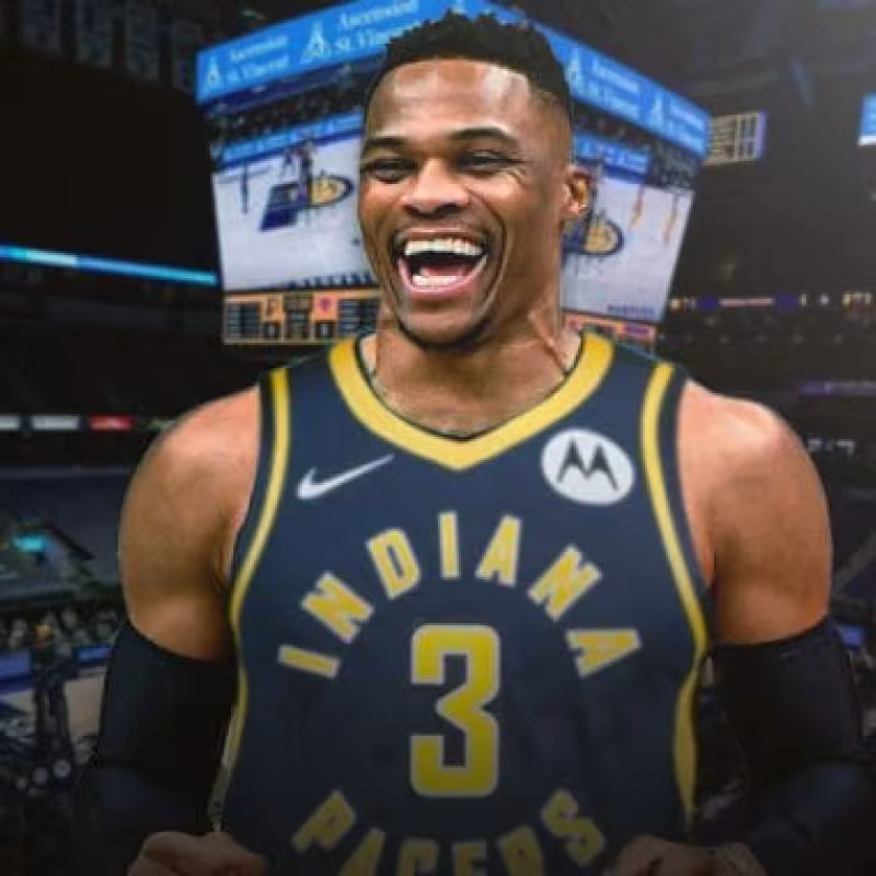 Russell Westbrook, jugador de Los Angeles Lakers. 