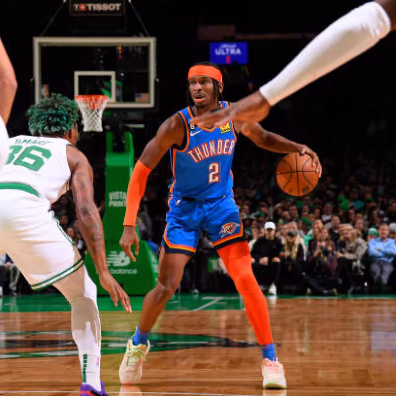 Shai Gilgeous-Alexander, estrella NBA. Foto: gettyimages