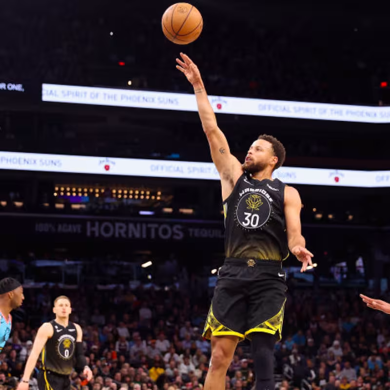 Stephen Curry, estrella de Golden State Warriors. 