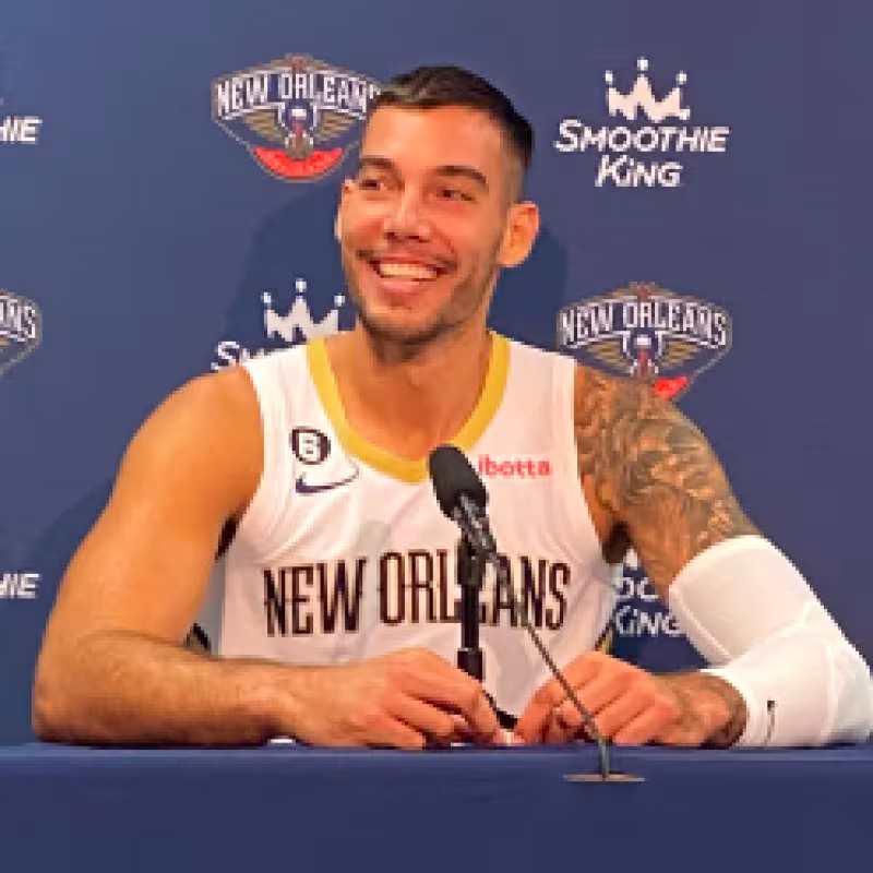 Willy Hernangómez, jugador de New Orleans Pelicans.