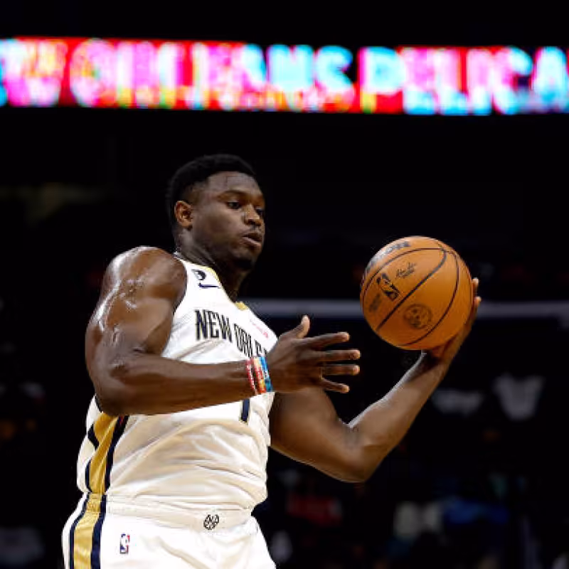 Zion Williamson, claves mejoría Pelicans. Foto: gettyimages