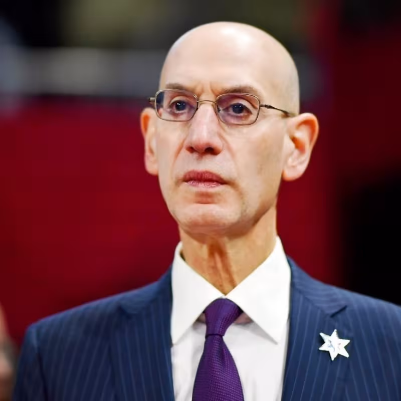 Adam Silver, comisionado de la NBA.