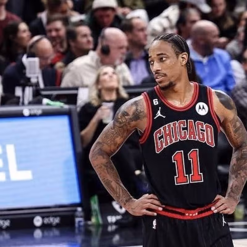 DeMar DeRozan, jugador de Chicago Bulls.