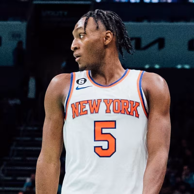 Immanuel Quickley, jugador de New York Knicks.