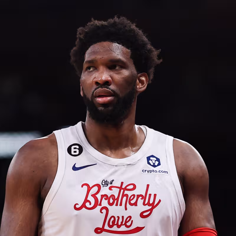 Joel Embiid, jugador de Philadelphia 76ers.