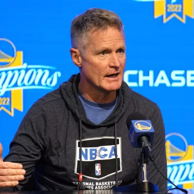 Steve Kerr, entrenador de Golden State Warriors.