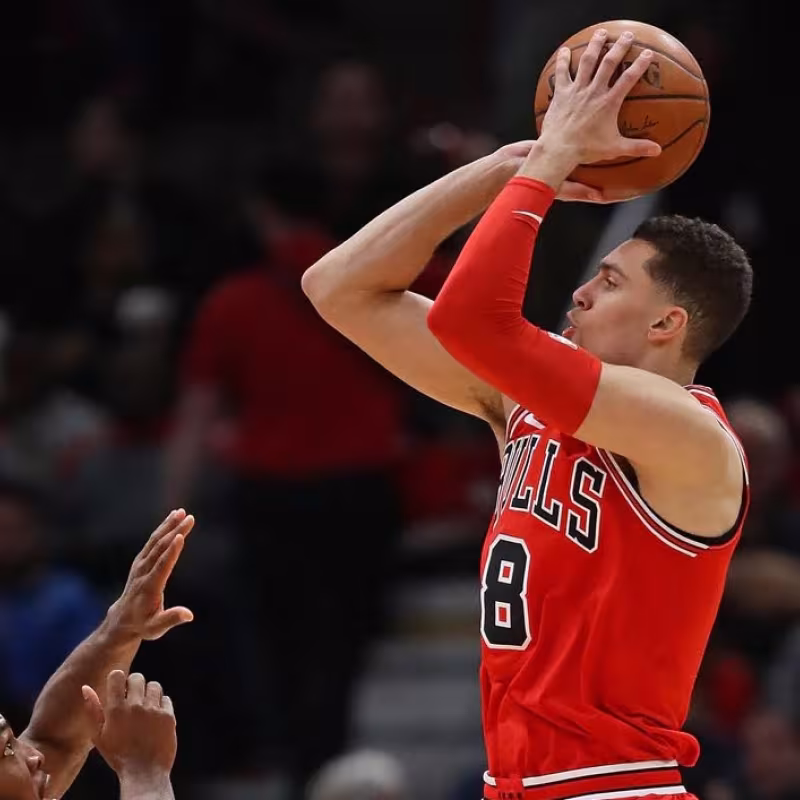 Zach LaVine, jugador de Chicago Bulls.
