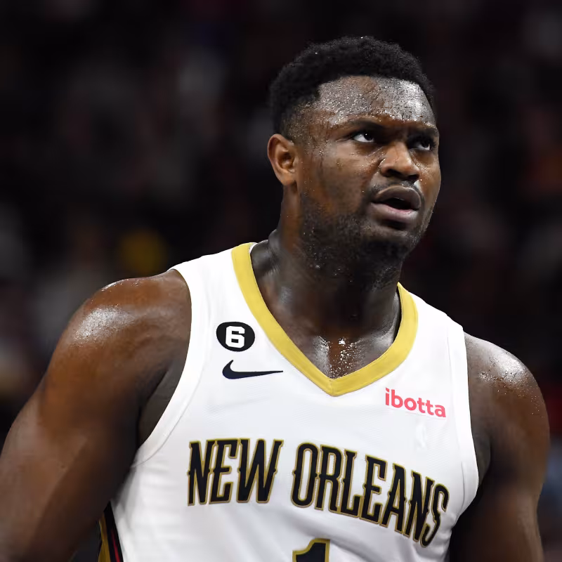 Zion Williamson, jugador de New Orleans Pelicans.