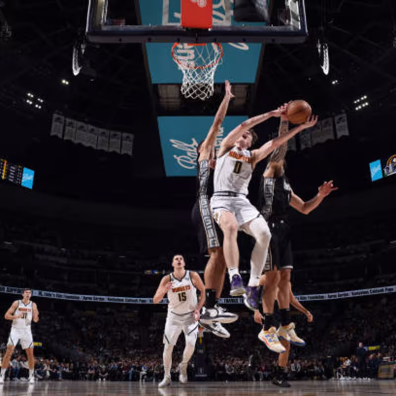 Christian Braun, estreno NBA. Foto: gettyimages