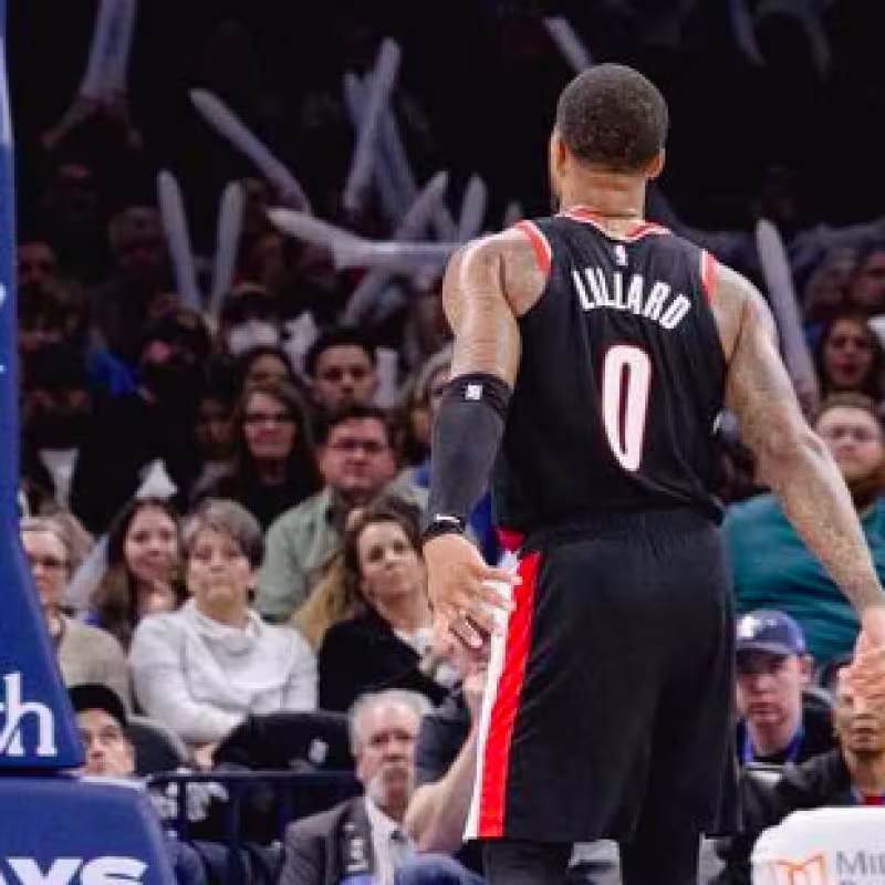 Damian Lillard, estrella de Portland Trail Blazers.