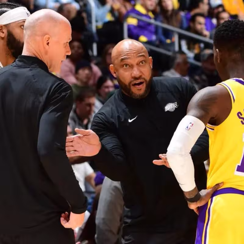Darvin Ham, entrenador de Los Angeles Lakers