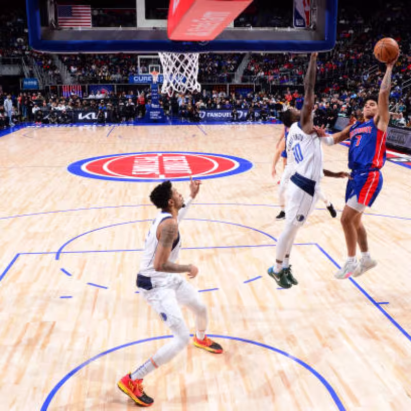 Killian Hayes, estrella de Pistons. Foto: gettyimages