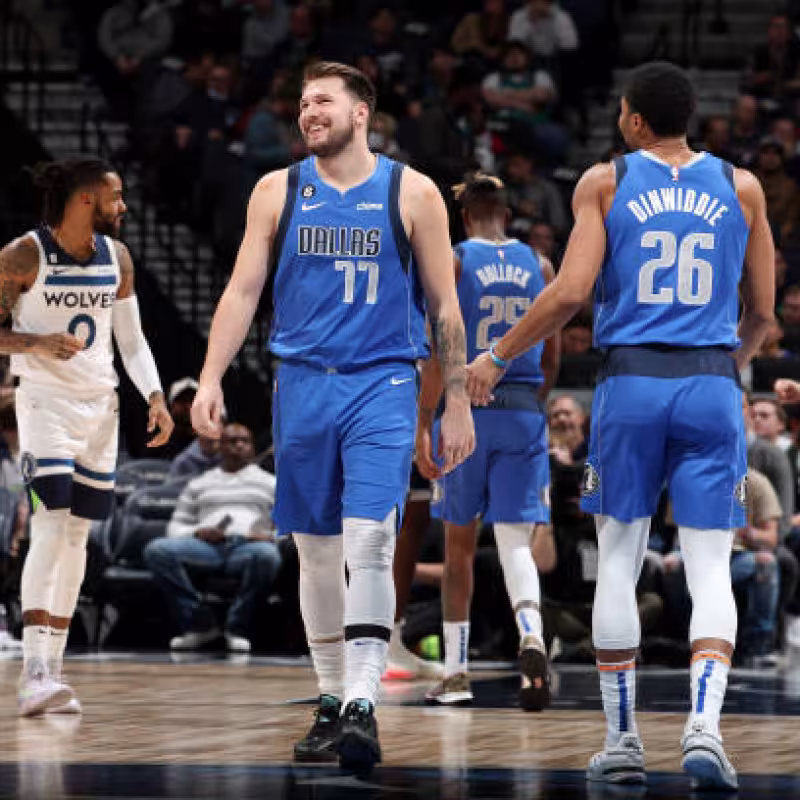 Luka Doncic, protestas a árbitros. Foto: gettyimages
