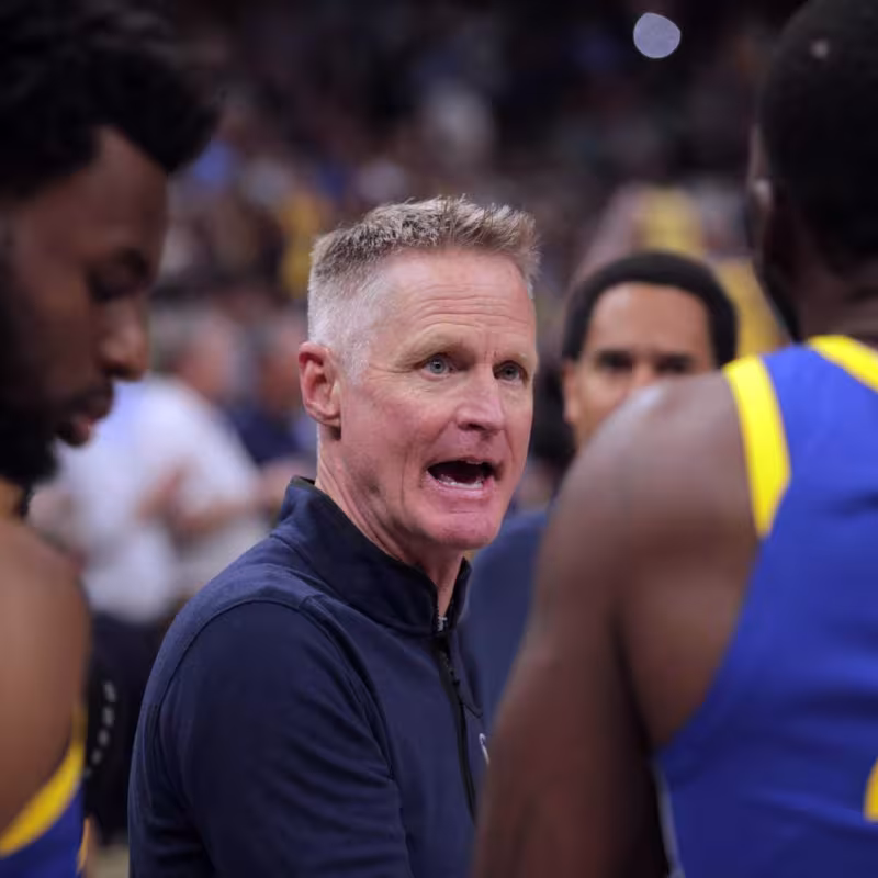 Steve Kerr, entrenador de Golden State Warriors. 