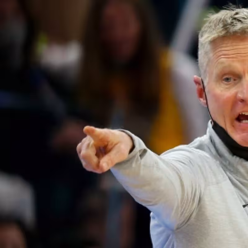 Steve Kerr, entrenador de Golden State Warriors. 