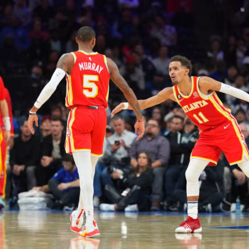 Problema en Atlanta Hawks con Trae Young. Foto: gettyimages