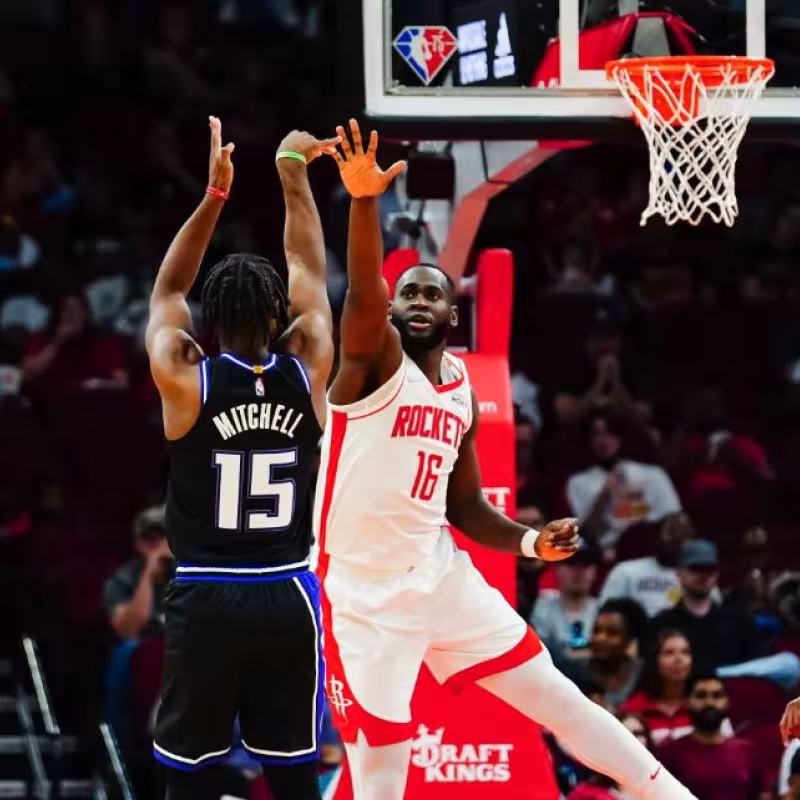 Usman Garuba, jugador de Houston Rockets. 