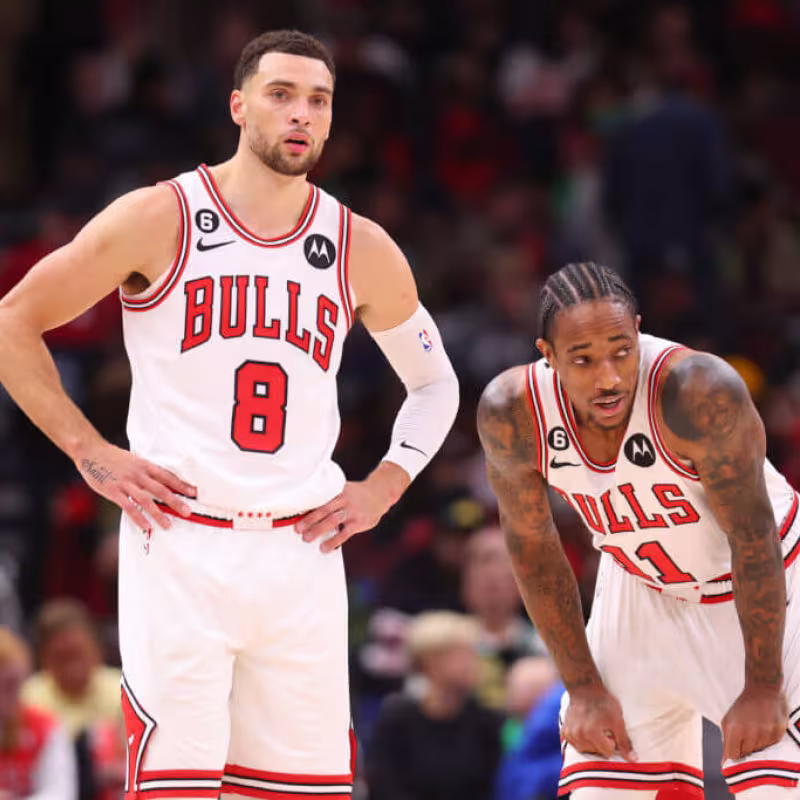Zach LaVine y DeMar DeRozan
