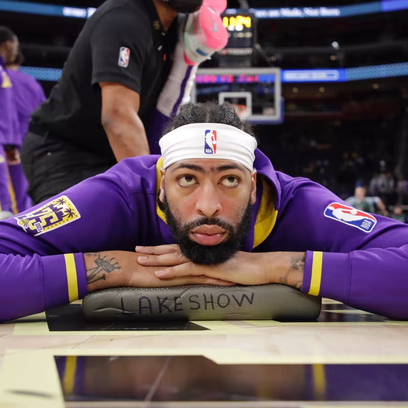 Anthony Davis, jugador de Los Angeles Lakers.