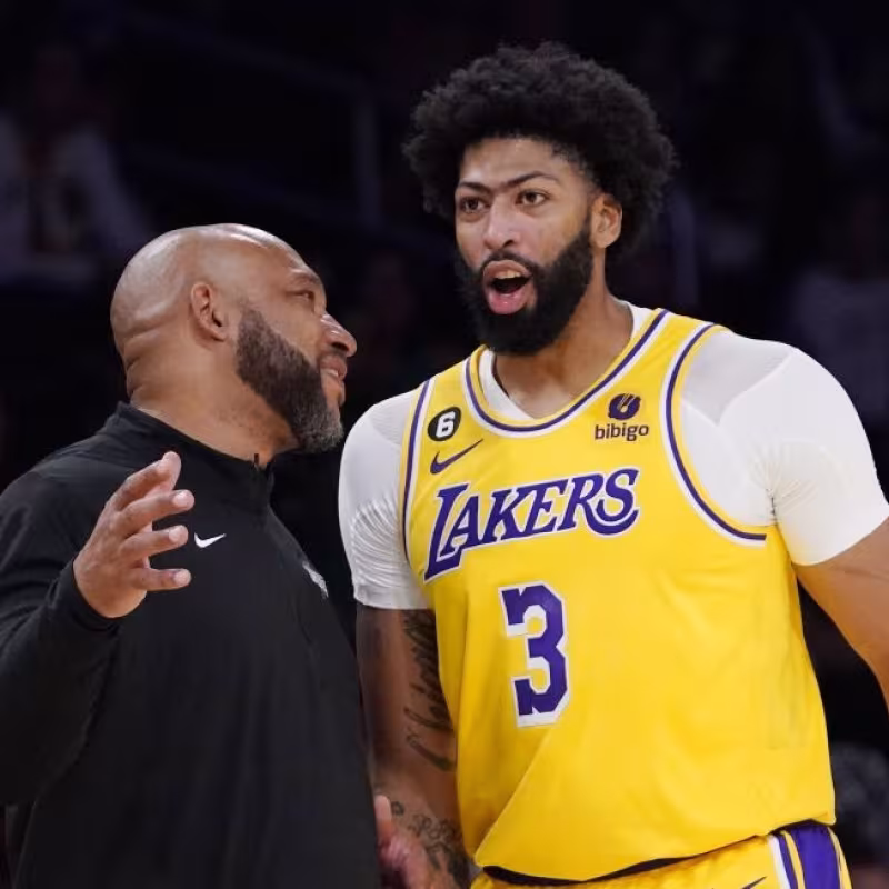 Darvin Ham, entrenador jefe de Los Angeles Lakers.
