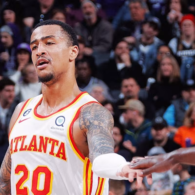 John Collins, jugador de Atlanta Hawks.