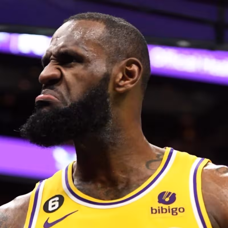 LeBron James, estrella de Los Angeles Lakers.