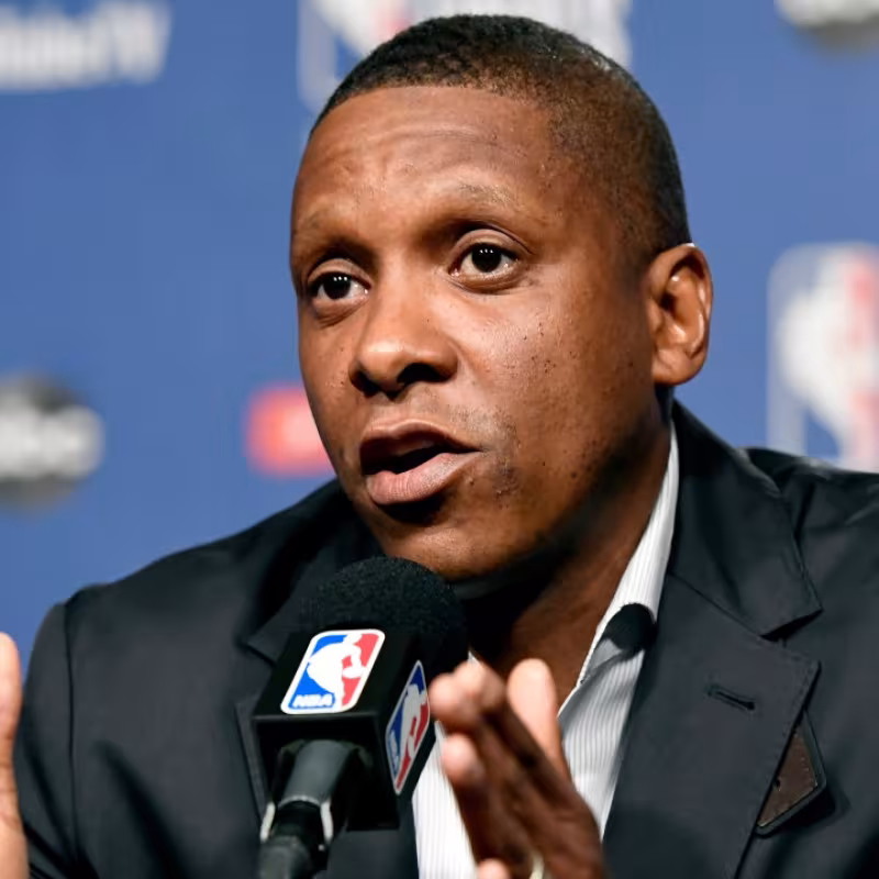 Masai Ujiri, presidente de operaciones de baloncesto de los Toronto Raptors