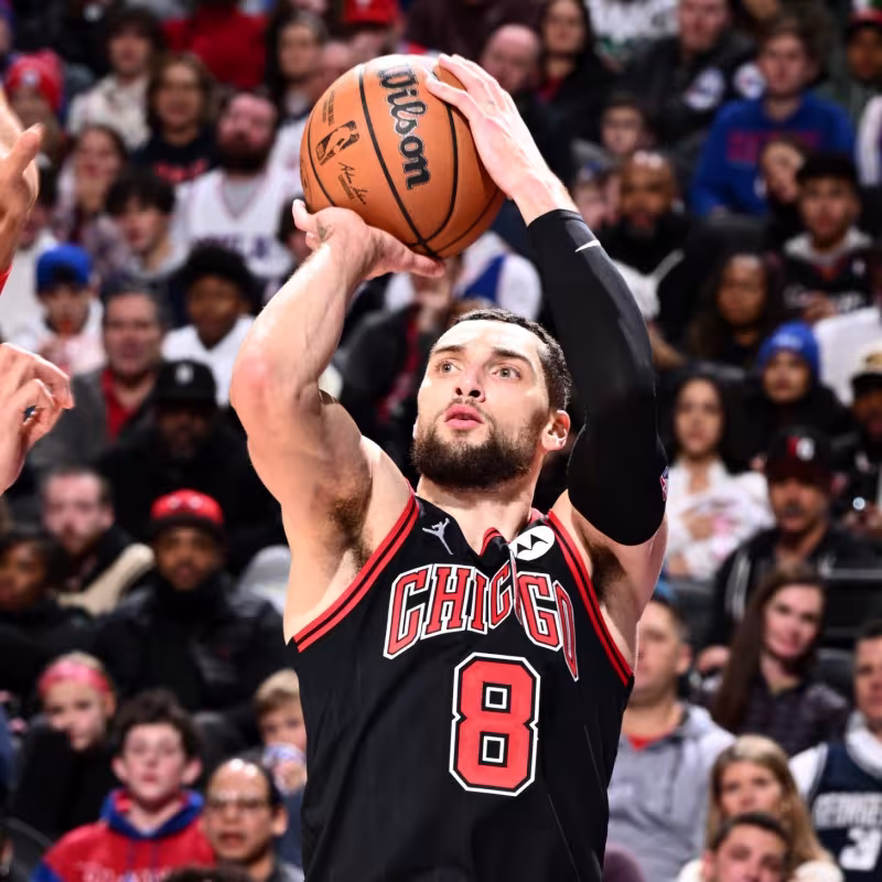 Zach LaVine, jugador de Chicago Bulls.