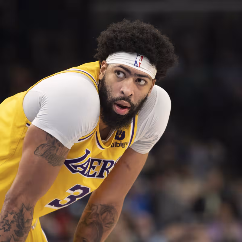 Anthony Davis, estrella de Los Angeles Lakers.