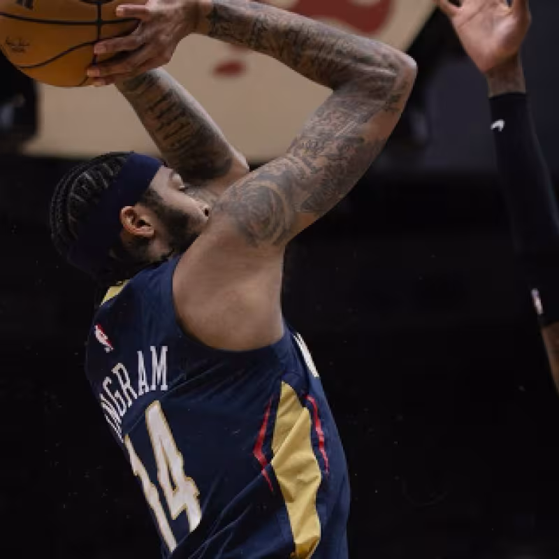Brandon Ingram, estrella de New Orleans Pelicans. 