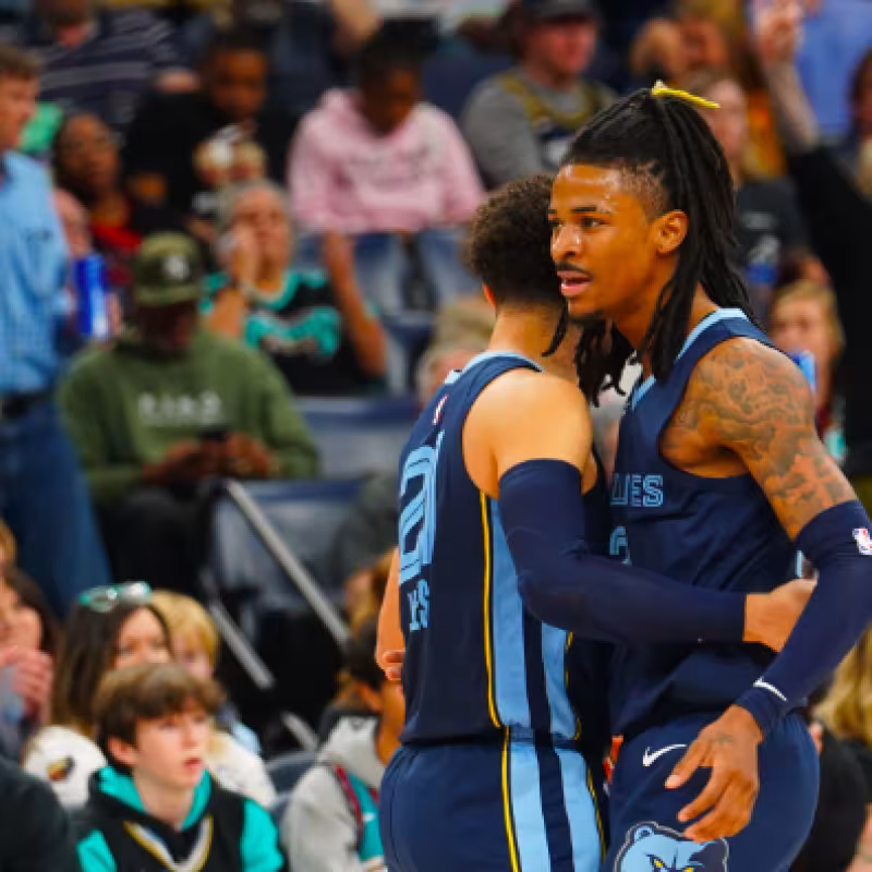 Ja Morant, estrella de Memphis Grizzlies. 