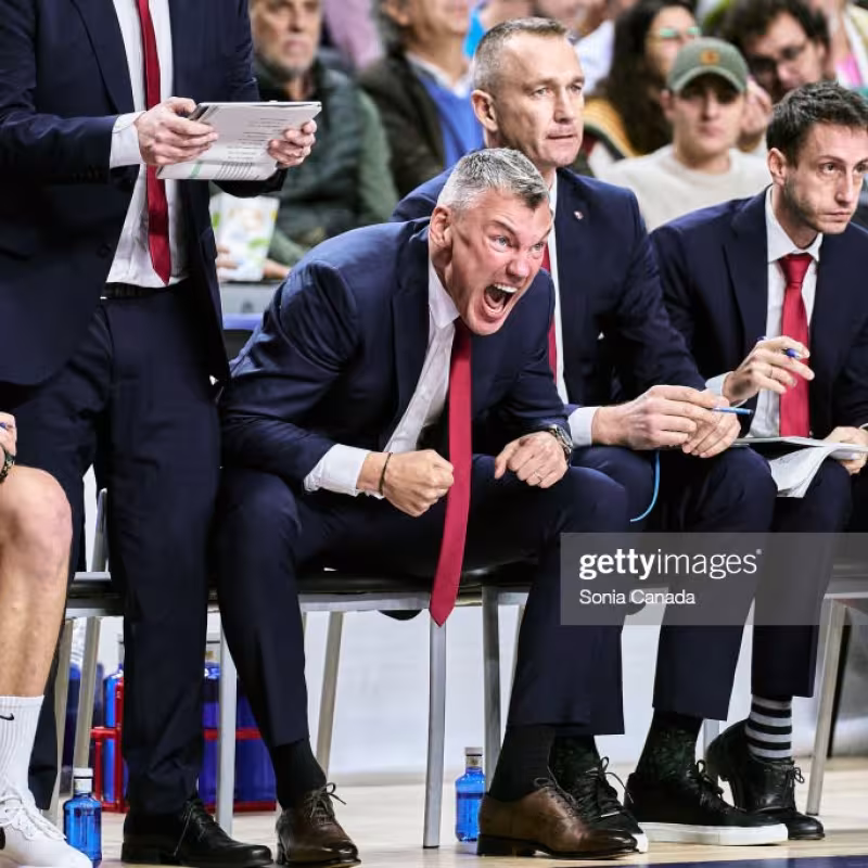 Sarunas Jasikevicius, entrenador del FC Barcelona. Foto: gettyimages