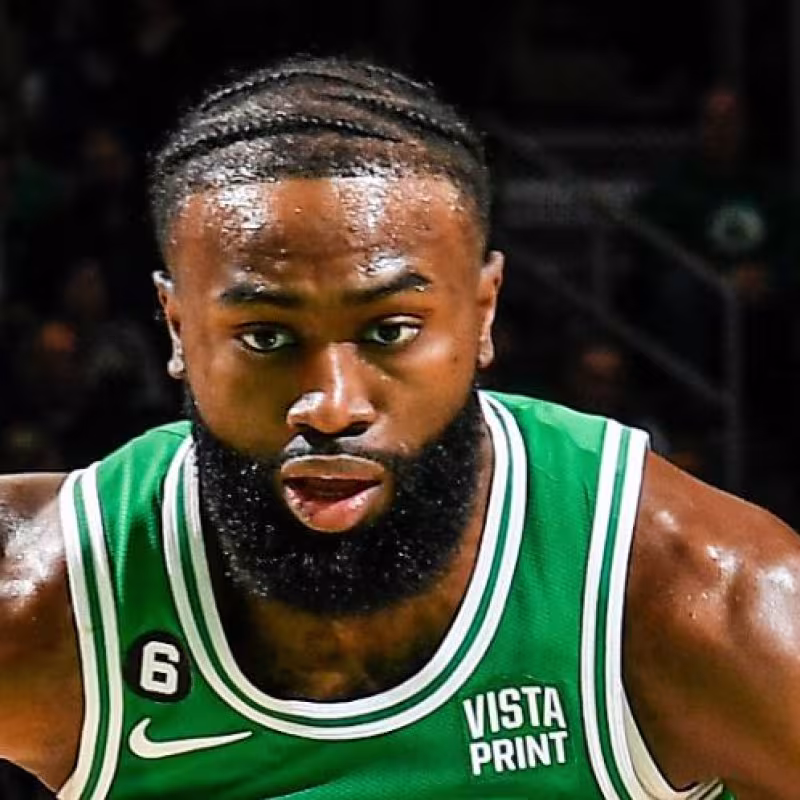 Jaylen Brown, estrella de Boston Celtics. 